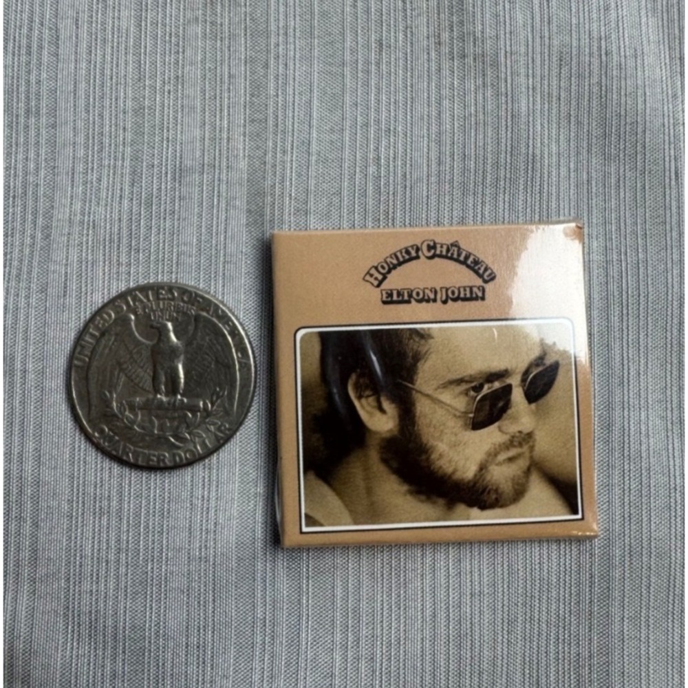 Miniverse Elton John Honky Chateau "Rocket Man" Mini Record Playable Collectible